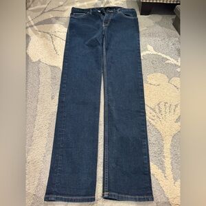 Stylish Dark Blue Flare Jeans &denim size 29